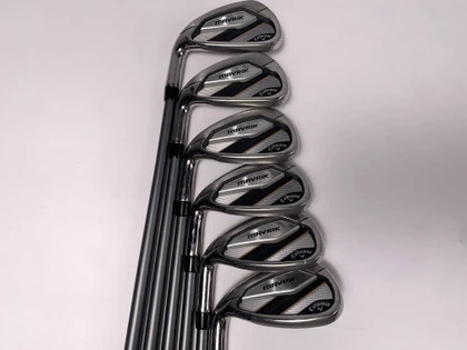 Callaway Mavrik Iron Set 6-PW+GW Project X Catalyst 5.0 55g Senior LH, 1 of 12
