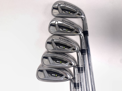TaylorMade M1 Iron Set 5-PW KBS Tour C-Taper Regular Steel Mens RH- No 7i, 1 of 12