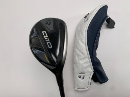 TaylorMade Qi10 4 Hybrid 22* UST Mamiya 55H F2 HL Senior Graphite Mens RH HC, 1 of 12