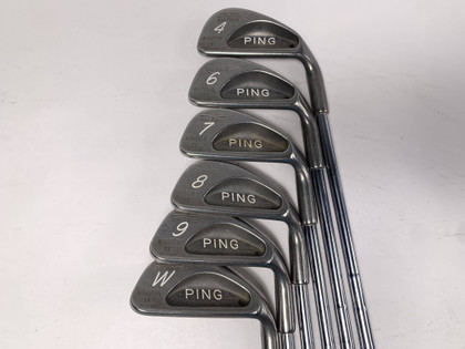 Ping Karsten II Iron Set 4-PW Black Dot Karsten ZZ-Lite Regular Mens RH- No 5i, 1 of 12
