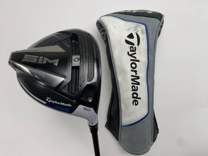TaylorMade SIM Driver 9* UST Mamiya LinQ Fiber 6F4 Stiff Graphite Mens RH HC, 1 of 12