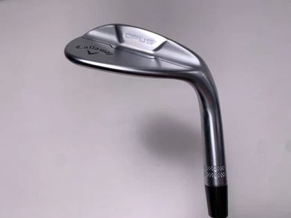 Callaway Opus Brushed Chrome Lob Wedge LW 58* 12 DG Mid Wedge Steel Mens RH NEW, 1 of 12