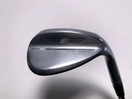 Titleist Vokey SM9 Tour Chrome Lob Wedge LW 58* 12 Bounce D-Grind Wedge Mens RH, 1 of 12