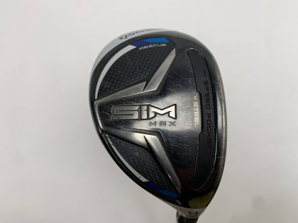 TaylorMade SIM MAX 4 Hybrid 22* Fujikura Ventus Blue 7S Regular Graphite Mens RH, 1 of 12