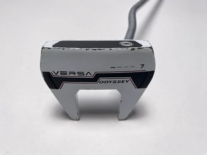 Odyssey Versa 7 White Black White Putter 35" Mens RH, 1 of 12