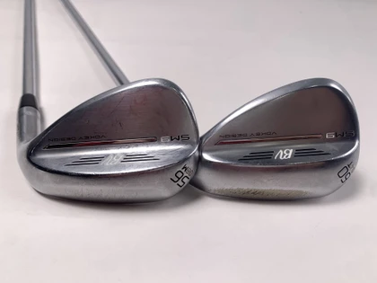 Titleist Vokey SM9 Tour Chrome Wedge Set 56* 8 | 60* 4 Project X 5.5 Regular RH, 1 of 12