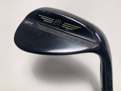Titleist Vokey SM8 Jet Black Lob Wedge LW 60* 10 Bounce S-Grind Wedge  Mens RH, 1 of 12