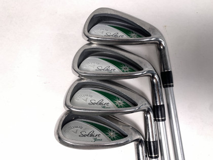 Callaway Solaire Gems Iron Set 8-PW+SW 45g Ladies Graphite Womens RH, 1 of 12
