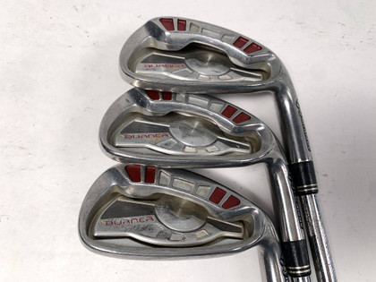 TaylorMade Burner HT Iron Set 8-PW Burner Superfast 85g Regular Steel Mens RH, 1 of 12