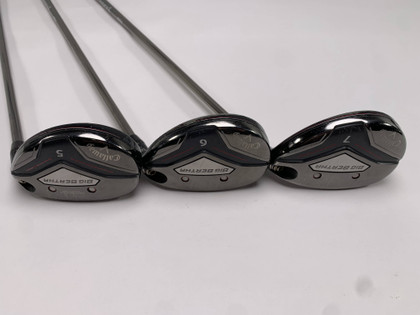 Callaway Big Bertha 2019 Hybrid Set 5 6 7 24* 27* 30* Recoil ESX 450 Ladies RH, 1 of 12