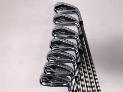 Titleist T300 2021 Iron Set 5-PW+GW UST Mamiya Recoil F3 Regular Mens RH, 1 of 12