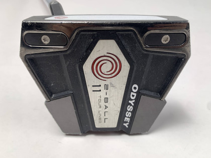 Odyssey 2-Ball Eleven Tour Lined S Putter 34" Mens LH, 1 of 12