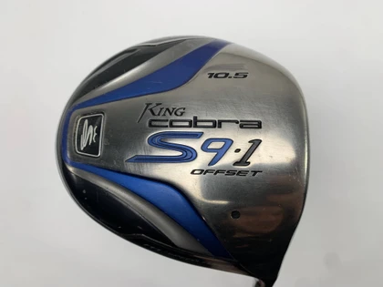 Cobra S9-1 M Driver 10.5* Aldila DVS HL 50g Offset Stiff Graphite Mens RH, 1 of 12