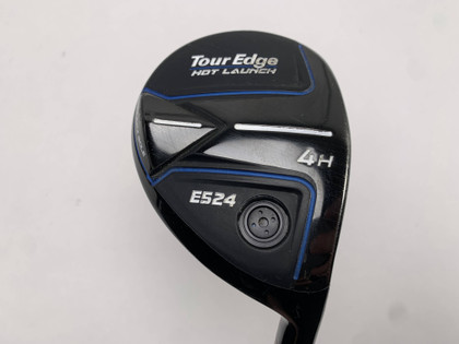 Tour Edge Hot Launch E524 4 Hybrid 22* Aldila Ascent Blue 55A 55g Senior RH, 1 of 12