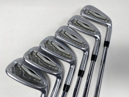 Ping S56 Iron Set 5-PW White Dot True Temper Dynamic Gold S300 Stiff Steel RH, 1 of 12
