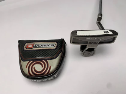 Odyssey White Ice 2-Ball Blade Putter 34" Mens RH HC, 1 of 12