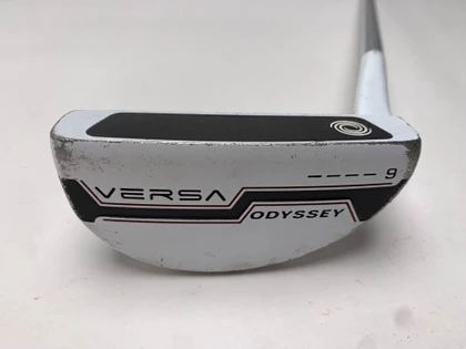 Odyssey Versa 9 White Black White Putter 34.5" Mens RH, 1 of 12