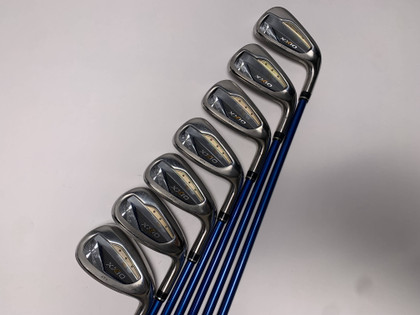 XXIO 13 Iron Set 5-PW+AW MP1300 3332 50g Stiff Graphite Mens RH, 1 of 12