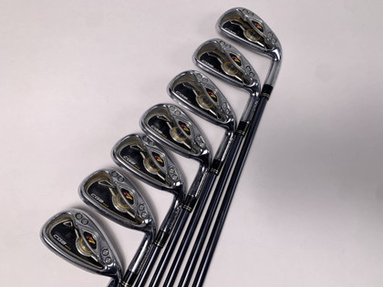 TaylorMade R7 CGB Max Iron Set 5-PW+AW REAX 55g Regular Graphite Mens RH, 1 of 12