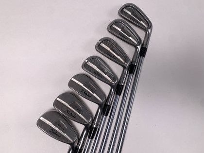 Titleist 735 CM Chrome Iron Set 3-PW Project X Rifle Stiff Steel RH NO 7 IRON, 1 of 12
