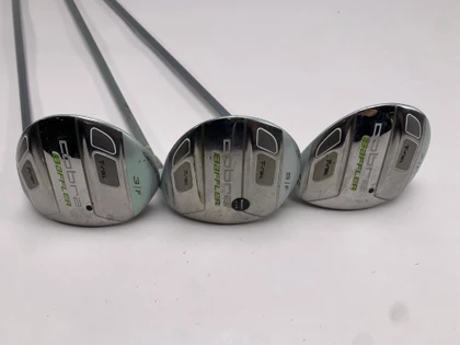 Cobra Baffler T-Rail Womens Wood Set 3 5 7 | 18* 20* 22* Ladies Womens RH, 1 of 12