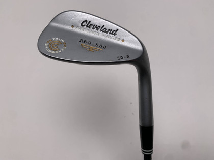 Cleveland 588 Satin 2012 Wedge 50* 8 True Temper Tour Concept Steel Mens RH, 1 of 12