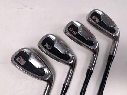 Tour Edge Exotics EX-3 Iron Set 6-9 Gram'an CF310 Regular Graphite Mens RH, 1 of 12