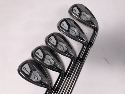 Callaway Big Bertha 2015 Iron Set 8-PW+AW+SW Recoil F1 Ladies Graphite Womens RH, 1 of 12