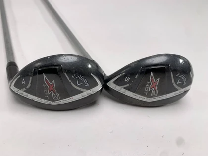 Callaway X2 Hot Womens 4 & 5 Hybrid Set 22* 25* Ladies Graphite Womens RH, 1 of 12