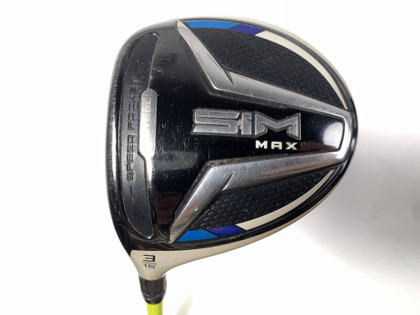TaylorMade SIM MAX 3 Fairway Wood 15* UST Mamiya ProForce V2 7F4 Stiff Mens LH, 1 of 12