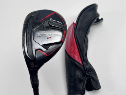 TaylorMade Stealth 2 3 Hybrid 19* Mitsubishi Chemical Kai'li Red 85g Stiff LH HC, 1 of 12