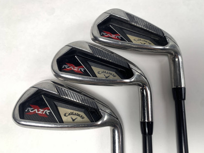 Callaway Razr X Iron Set 8-PW 75g Regular Graphite Mens RH, 1 of 12