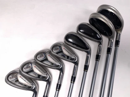 Adams Idea Tech OS Iron Set 3-PW YS+ 60g Regular Graphite Mens RH, 1 of 12