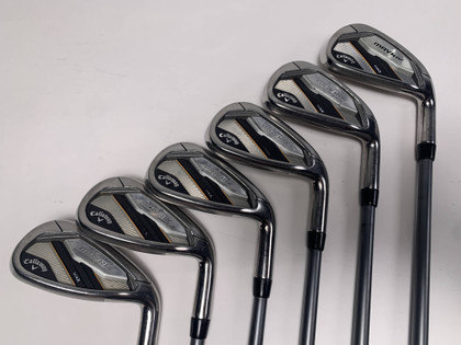 Callaway Mavrik Max Iron Set 6-PW+AW Project X Catalyst 5.5 Regular Graphite RH, 1 of 12