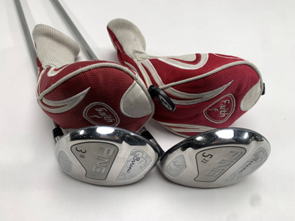 Ping Serene 3 & 5 Fairway Wood Set 18* 22* ULT210 Ladies Graphite Womens RH HC, 1 of 12