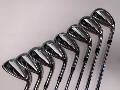 Wilson Dynapwr Iron Set 5-PW+GW+SW KBS Max Ultralite Regular RH Midsize Grips, 1 of 12