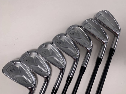 Miura TC-202 CB-302 Combo Iron Set 4-PW Axiom VeloCore 125g X-Stiff Graphite RH, 1 of 12