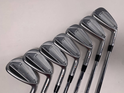 Ping i240 Iron Set 4-PW Orange Dot TT DG Issue X100 Stiff Steel Mens RH, 1 of 12