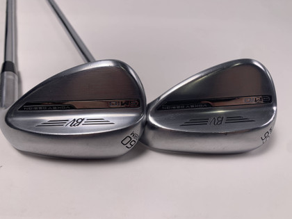 Titleist Vokey SM10 Tour Chrome Wedge Set 56* 8 60* 8 Vokey Wedge Steel Mens RH, 1 of 12