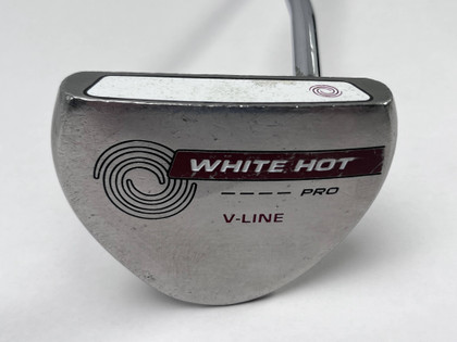 Odyssey White Hot Pro V-Line Putter 33" SuperStroke Pistol 2.0 Mens RH, 1 of 12