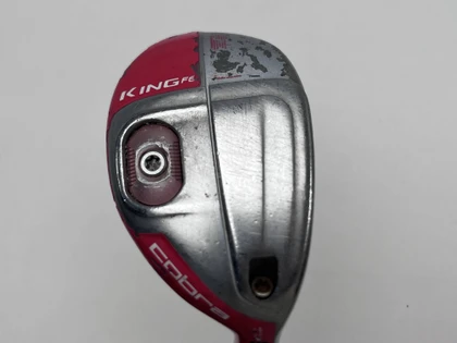Cobra KING F6 4-5 Hybrid 23.5* Matrix Ozik Red Tie HQ4 57g Ladies RH, 1 of 12