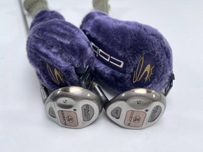 Cobra Gravity Back 5 & 9 Fairway Wood Set 22* 29* Lady Cobra Airweight RH HC, 1 of 12