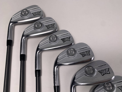 PXG 0311 XP GEN7 Chrome Iron Set 5-PW+GW+SW SteelFiber Private Stiff LH +1'', 1 of 12
