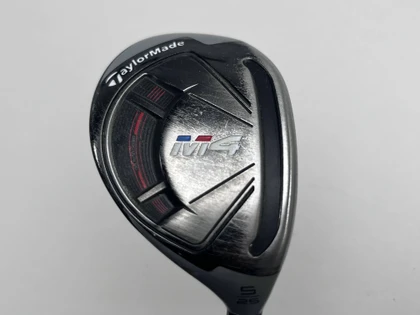 TaylorMade M4 5 Hybrid 25* Fujikura Atmos Red 5A Senior Graphite Mens RH, 1 of 12