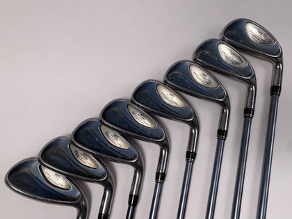 Cobra 3400 I/XH Iron Set 4-PW+SW Graphite Design YS-5.1 50g Ladies Womens RH, 1 of 12