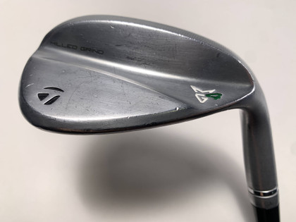TaylorMade Milled Grind 4 Chrome Wedge 56* 12 Bounce SB 115g Wedge Steel Mens RH, 1 of 12