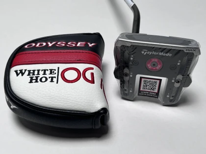 LEFTY TaylorMade Spider GT Max Small Slant Putter 35" Mens LH HC NEW, 1 of 12