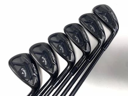Callaway Apex 21 Black Iron Set 5-PW Fujikura Axiom VeloCore 75g Regular RH, 1 of 12