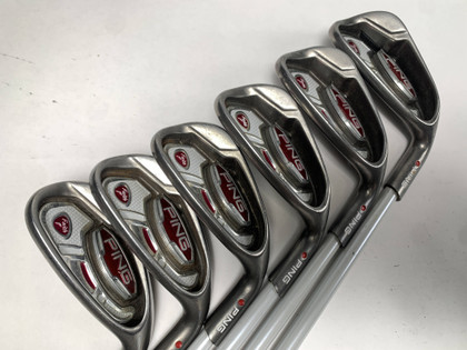 Ping Faith Iron Set 7-PW+GW+SW Red Dot ULT200 Ladies Graphite Womens RH, 1 of 12