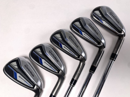 TaylorMade Speedblade Iron Set 5-9 KBS Stiff Steel Mens RH, 1 of 12